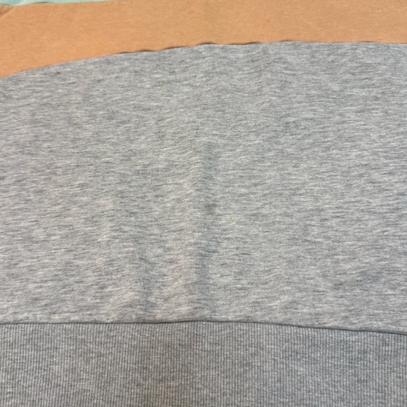 Wanakome Women’s Betty Quarter Zip Gray Mint ColorBlock Sweatshirt Size Large - Picture 5 of 11